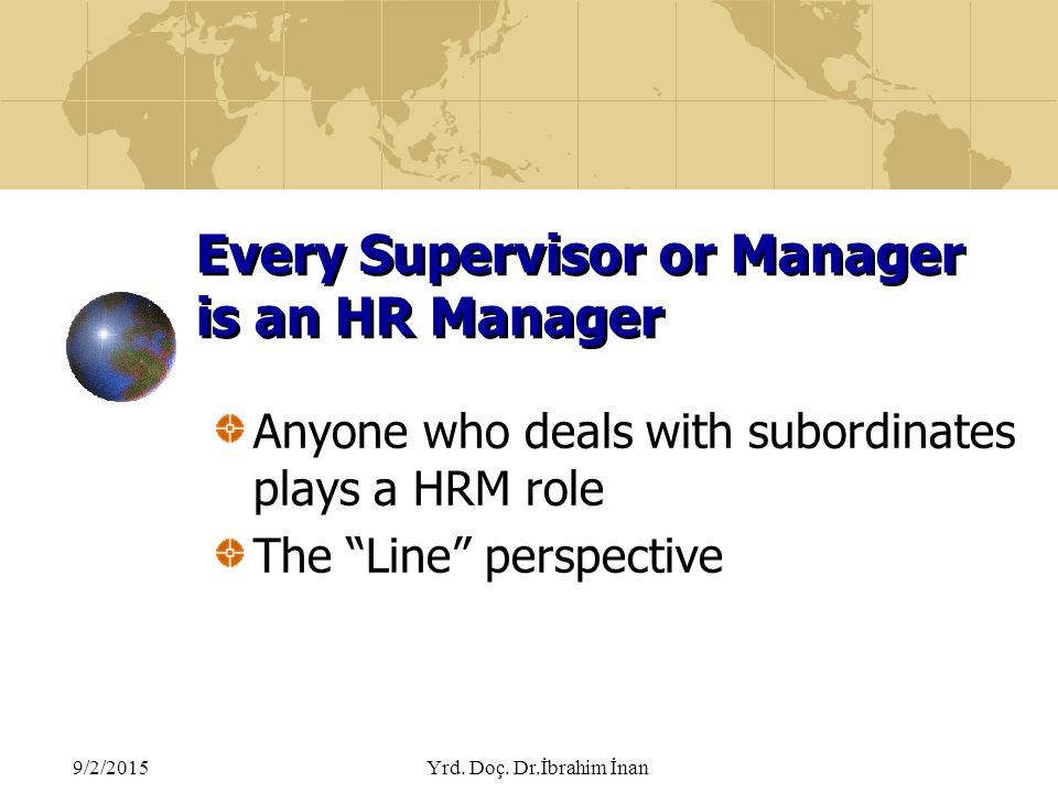 HR Manager / HR Business Partner